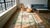Textile 1930s Beige Floral Medallion Hank Knotted Pile Antique American Hooked Rug 3'0" X 5'1" Wool Carpet For Sale - Image 7 of 7