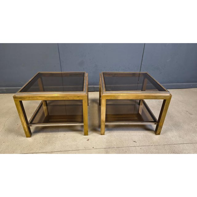 Side Tables from Byjean Charles, 1970s, Set of 2 For Sale - Image 9 of 14