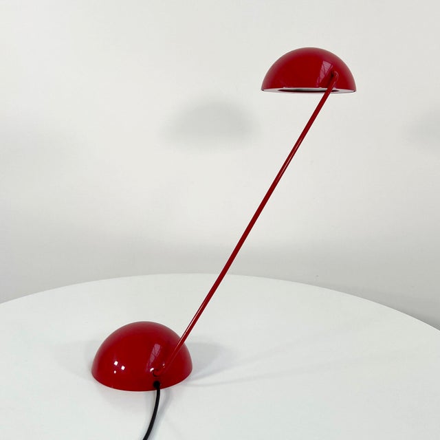 Red Bikini Table Light by R. Barbieri & G. Marianelli for Tronconi, 1970s For Sale - Image 4 of 8