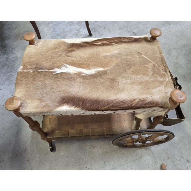 Serving Bar Cart, 1970s For Sale - Image 4 of 9