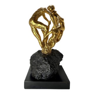 1960s Bronze Sculpture, "Commitment," by Annette F. For Sale