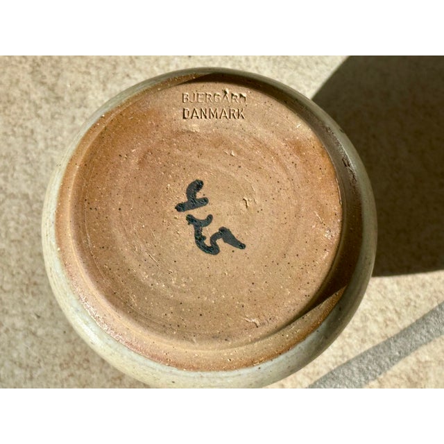 Studio Ceramic Oil Lamp from Bjergard, Denmark, 1970s For Sale - Image 6 of 11