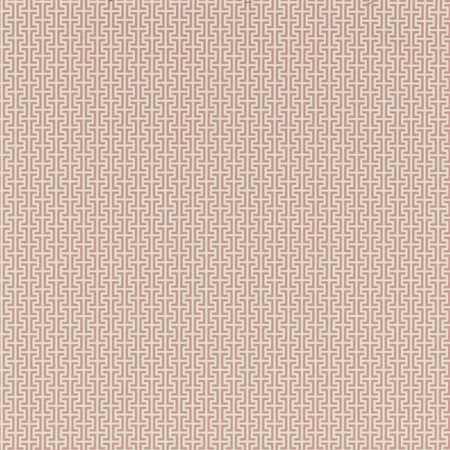 Contemporary Schumacher Temple Wallpaper in Pink For Sale - Image 3 of 3