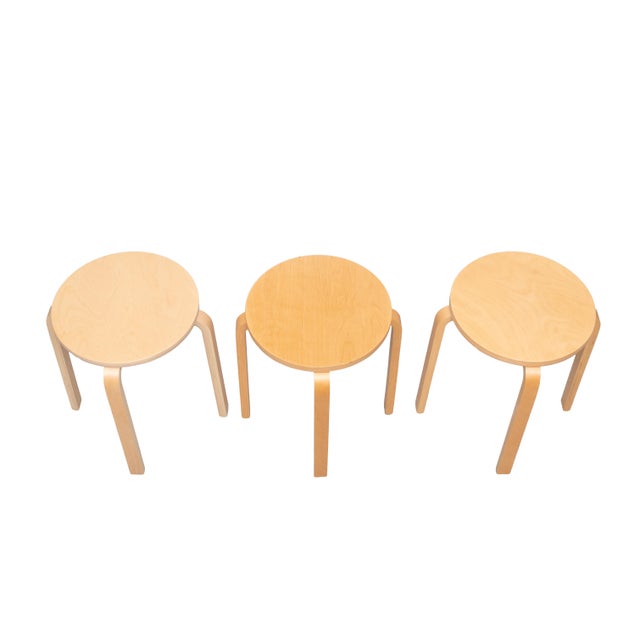 Frosta Stools from Ikea, 1980s, Set of 3 For Sale - Image 6 of 10