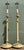 Vintage Patinated Extendable Floor Lamps - A Pair For Sale - Image 10 of 12