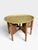 Antique Anglo-Indian Benares Brass Tray Table with Hand-Carved Folding Wooden Base, 1910 For Sale - Image 15 of 15