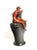 Early 20th Century Art Nouveau Exquisite Bronze Sculpture of Nude on Ewer For Sale - Image 17 of 18