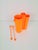 Vintage French Juice Service by Jean-Pierre Vitrac for Déposé France, 1970s, Set of 9 For Sale - Image 10 of 10