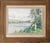 Paul GRÉGOIRE (1865-1943) On the banks of the Moselle, Prémontrés Abbey (Pont-à-Mousson) Watercolor Stamp of the workshop...