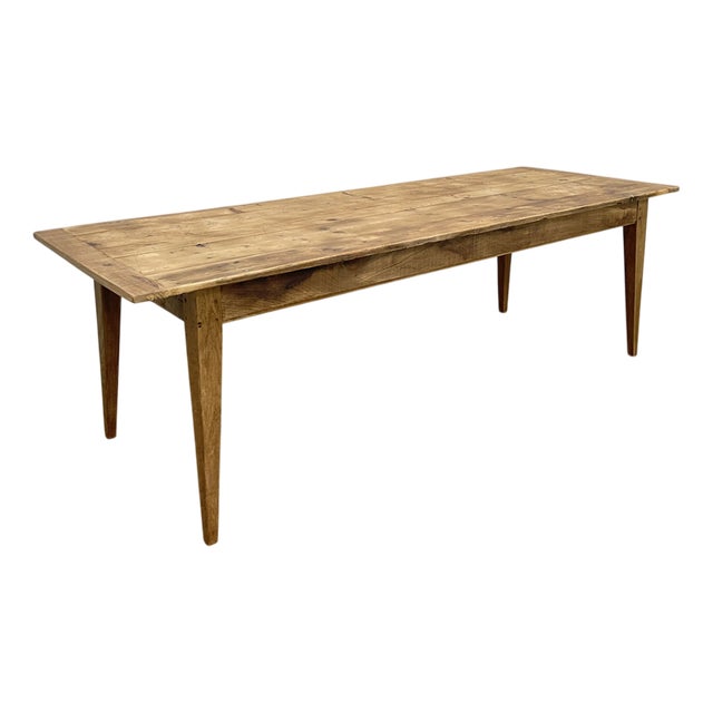 Large Table in Fir and Oak, 1950s For Sale