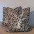Quadrille Arbre De Matisse Tint on Brown Linen Pillows - Double Sided Pair For Sale - Image 4 of 7