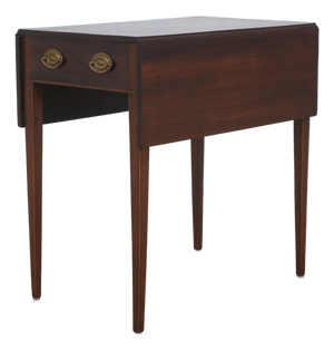 Antique 19th C. Mahogany Drop Leaf Pembroke Table