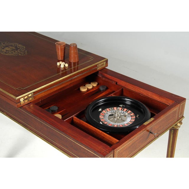 Louis XVI Style Roulette Games Table, 1900s For Sale - Image 11 of 18