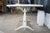 Antique Cast Iron Rack-and-Pinion Mechanical Work Desk Architects Drafting Table For Sale - Image 15 of 18