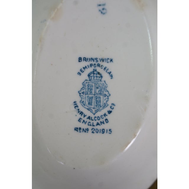 Antique Victorian Henry Alcock & Co Brunswick Lidded Tureen Pitcher Bowl - 3 pcs For Sale - Image 17 of 17