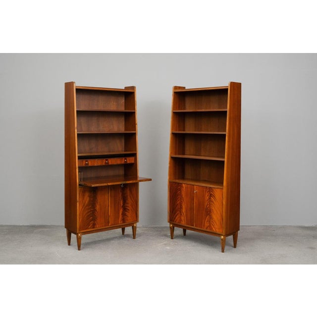 Item: Bookcase Period & Style: Mid-Century - Mid-20th Century Features - Practical bookcase in mid-century design -...