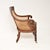 Antique William IV Cane and Leather Armchair, 1830s For Sale - Image 3 of 11