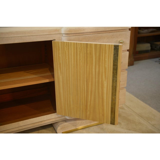 Modernist Art Deco Buffet by Pechon Mof 1941 for the Decorator Pebreuil, 1940s For Sale - Image 13 of 16