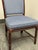 Orlando Diaz-Azcuy for McGuire Furniture Target Back Upholstered Chairs, Set of Four For Sale - Image 10 of 12