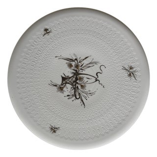 Romanze in Moll Cake Plate by Björn Wiinblad for Rosenthal, 1975 For Sale
