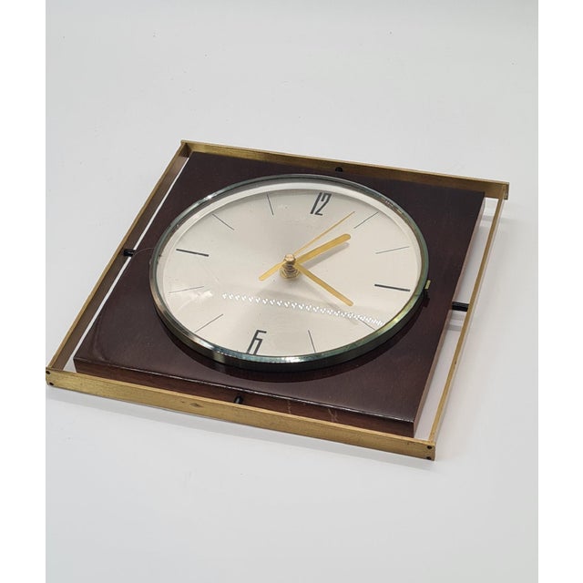 Mid-Century Modern Wall Clock from Kienzle, Germany, 1960s For Sale - Image 3 of 12