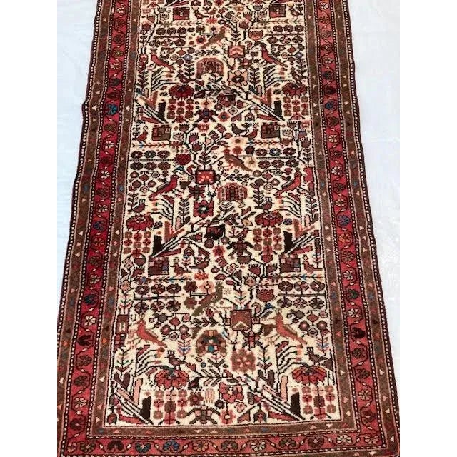 Persian 1970s Vintage Persian Tafresh Runner For Sale - Image 3 of 6