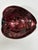 Murano Vintage Burgundy Murano Glass Bowl With Avventurine Gold For Sale - Image 4 of 7