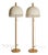 Vintage Lystella Floor Lamps in Pine by Yngve Ekström, 1970s, Set of 2 For Sale