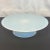 Early 21st Century Crate & Barrel Orchid White Collection Opalescent Glass Cake Stand Plate For Sale - Image 5 of 8