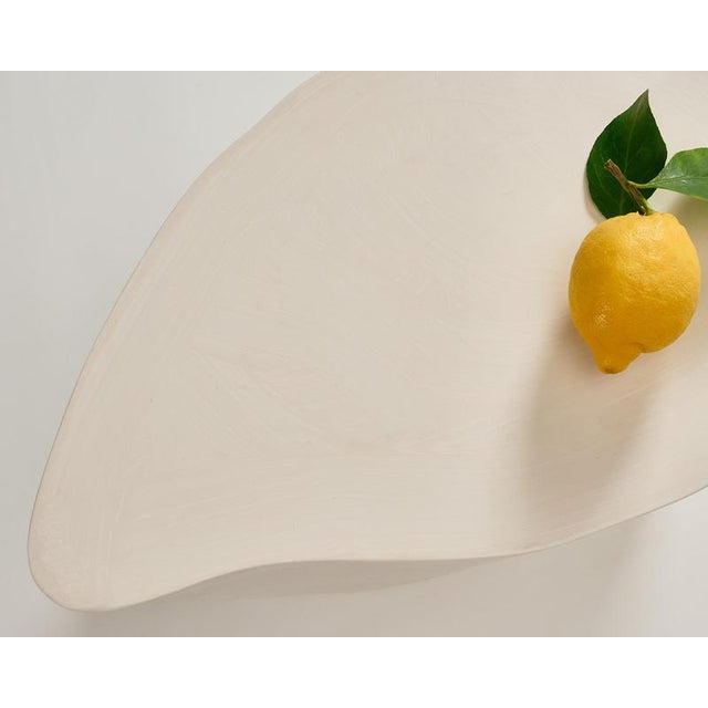 Plastic Drop Side Table in Jesmonite by Perler For Sale - Image 7 of 8