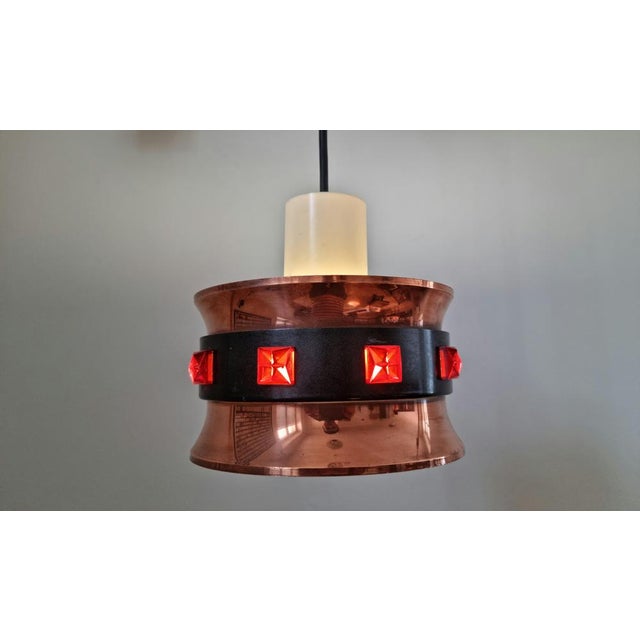 Mid-Century Pendant from Vitrika, Sweden, 1970s For Sale - Image 11 of 16