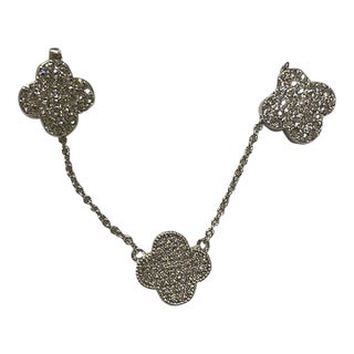 Dimonesss Pendant Set -Eaaings and Pendant For Sale