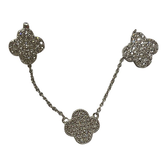 Dimonesss Pendant Set -Eaaings and Pendant For Sale