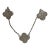 Dimonesss Pendant Set -Eaaings and Pendant For Sale