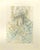 Salvador Dali, Cacciaguida Sees Dante's Exile in God, Woodcut, 1963 For Sale