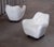 White Set of Swedish Sheepskin Easy Chairs, 1950s For Sale - Image 8 of 16