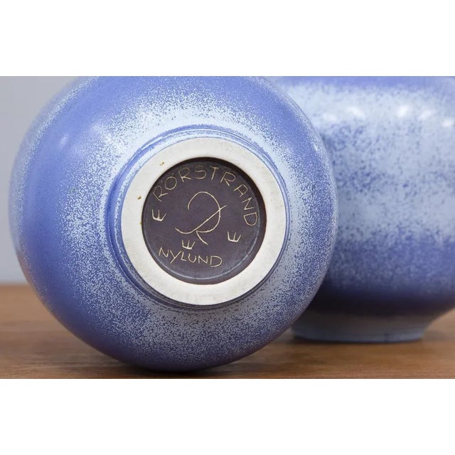 1940s Mid-Century Scandinavian Stoneware Pitcher by Gunnar Nylund for Rörstrand, 1940s For Sale - Image 5 of 6