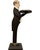 Antique Hand Painted Wooden Butler Waiter For Sale - Image 14 of 15