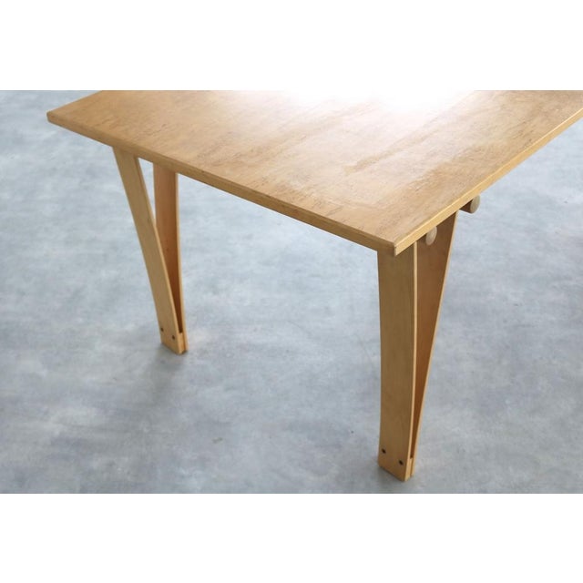 Vintage Swedish Dining Table by Kajsa & Nils Nisse Strinning for String, 1960s For Sale - Image 6 of 11
