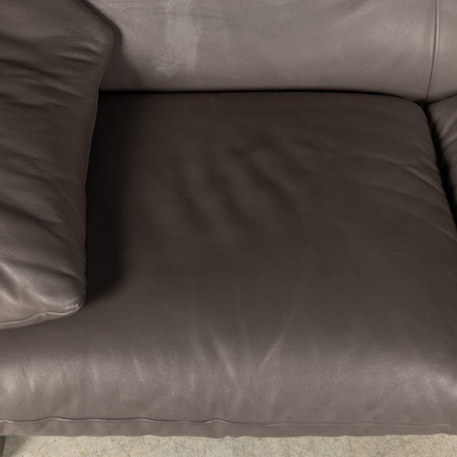 Vintage 20th Century Italian Maralunga Sofa by Vico Magistretti for Cassina, 1980, Set of 3 For Sale - Image 11 of 18