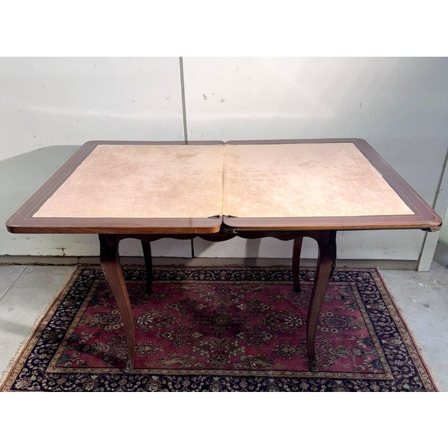 Late 19th Century Louis XV Style Marquetry Games Table For Sale - Image 9 of 10