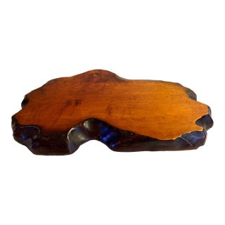 Vintage Japanese Wood Kadai Board For Sale