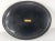 Early 20th Century Early 20th Century Black Toleware Platter Tray With Gold and Green Leaves For Sale - Image 5 of 8
