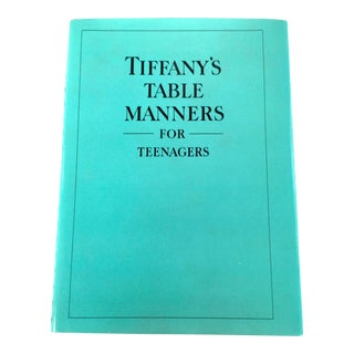 Vintage Tiffany’s Table Manners for Teenagers Book For Sale