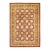 Mogul Collection Hand-Knotted Area Rug - Red 6' 1" x 8' 10" For Sale - Image 4 of 4