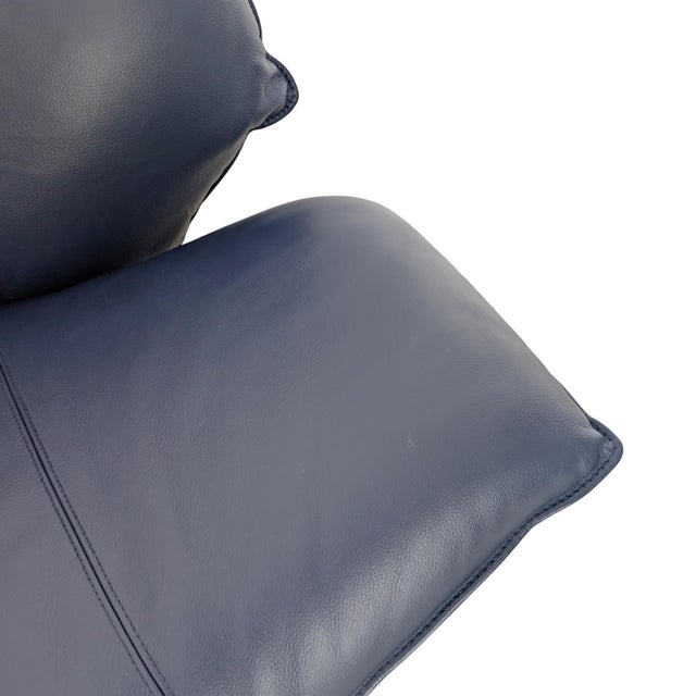 Black Tango Sofa in Leather Black from Leolux For Sale - Image 8 of 11
