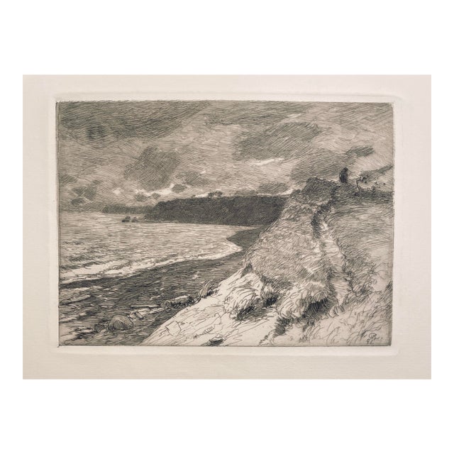 1891 William Langston Lathrop Sou' Sou' East Etching For Sale