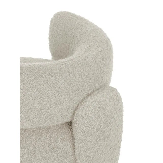 Embrace Cormo Chalk Armchair by Royal Stranger For Sale - Image 6 of 10