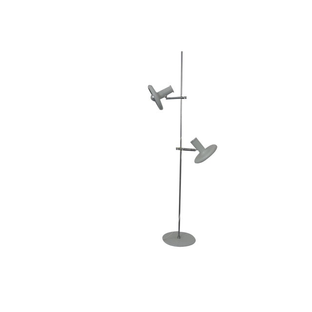 Adjustable Optima Floor Lamp by Hans Due for Fog & Mørup, 1970s For Sale