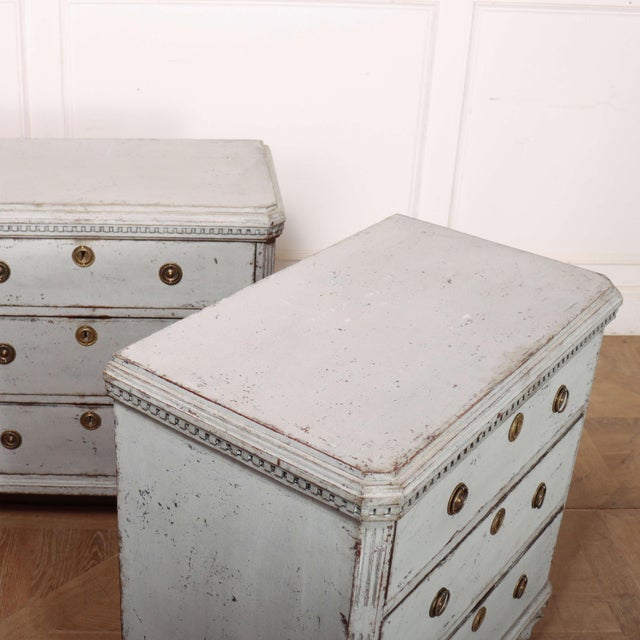 Swedish Commodes, 19th Century, Set of 2 For Sale - Image 10 of 12